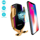 Carregador Turbo Veicular Wireless Inteligente Sem Fio para o Carro