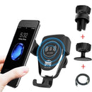 Carregador Turbo Veicular Wireless Inteligente Sem Fio para o Carro
