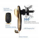 Carregador Turbo Veicular Wireless Inteligente Sem Fio para o Carro